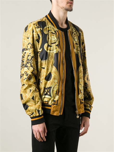 versace herren jacke bomberjacke|versace windbreaker jacket.